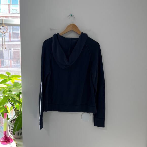 Gap Vintage Dark Blue Quarter Zip Hoodie Size XL - Picture 4 of 4